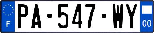 PA-547-WY
