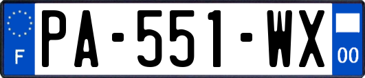 PA-551-WX
