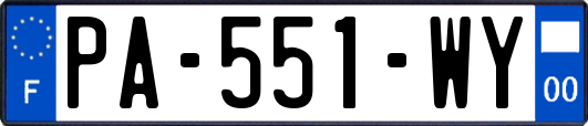 PA-551-WY