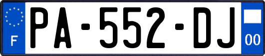 PA-552-DJ