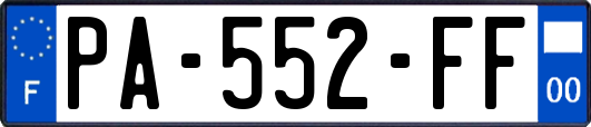 PA-552-FF