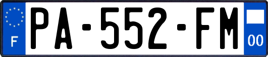 PA-552-FM