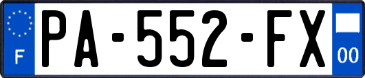 PA-552-FX