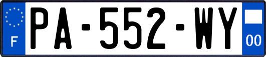 PA-552-WY