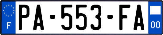 PA-553-FA