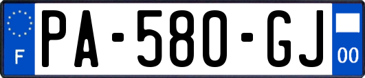 PA-580-GJ