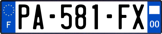 PA-581-FX