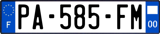 PA-585-FM