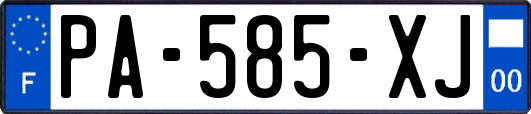 PA-585-XJ
