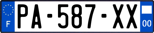 PA-587-XX