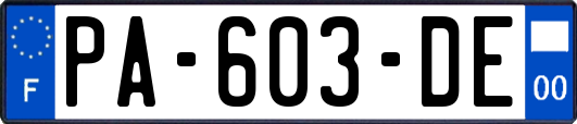 PA-603-DE
