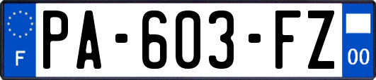 PA-603-FZ