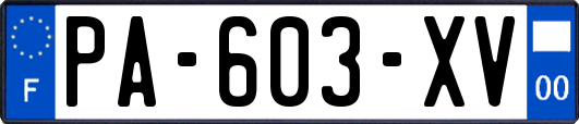 PA-603-XV