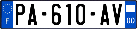 PA-610-AV