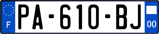 PA-610-BJ