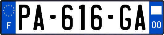 PA-616-GA