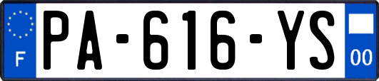 PA-616-YS