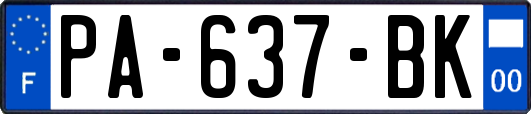 PA-637-BK