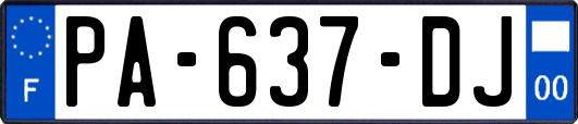 PA-637-DJ