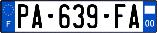 PA-639-FA