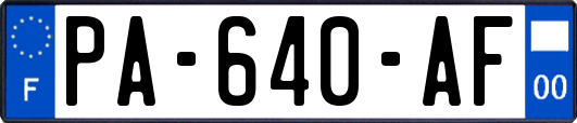 PA-640-AF