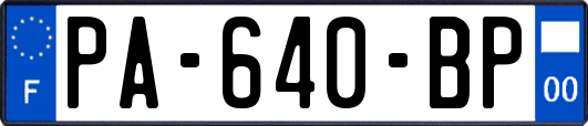 PA-640-BP