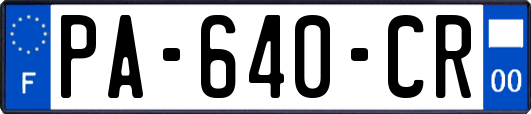 PA-640-CR