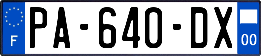 PA-640-DX