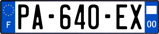 PA-640-EX