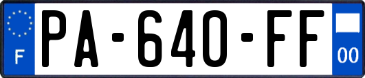 PA-640-FF