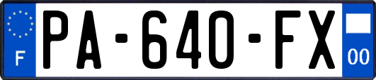 PA-640-FX