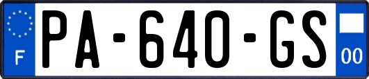 PA-640-GS