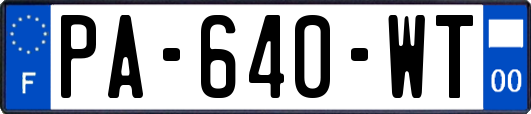 PA-640-WT