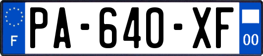 PA-640-XF