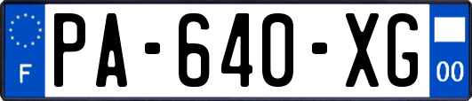 PA-640-XG