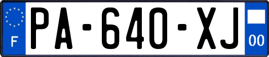 PA-640-XJ