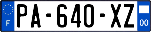 PA-640-XZ