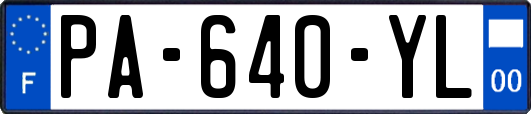 PA-640-YL