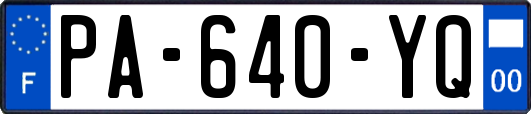 PA-640-YQ