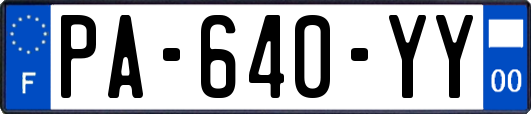 PA-640-YY