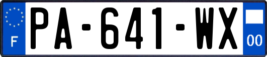 PA-641-WX