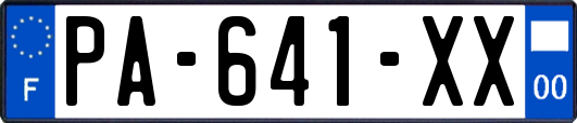 PA-641-XX