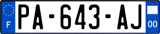 PA-643-AJ