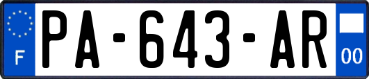 PA-643-AR