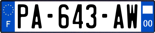 PA-643-AW