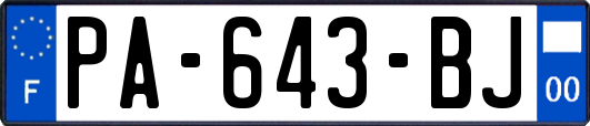 PA-643-BJ