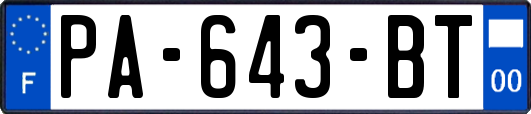 PA-643-BT