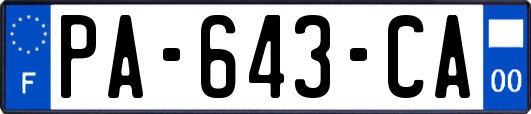 PA-643-CA