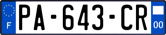 PA-643-CR