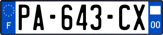 PA-643-CX